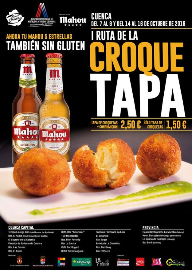 I Ruta de la Croque tapa en Cuenca