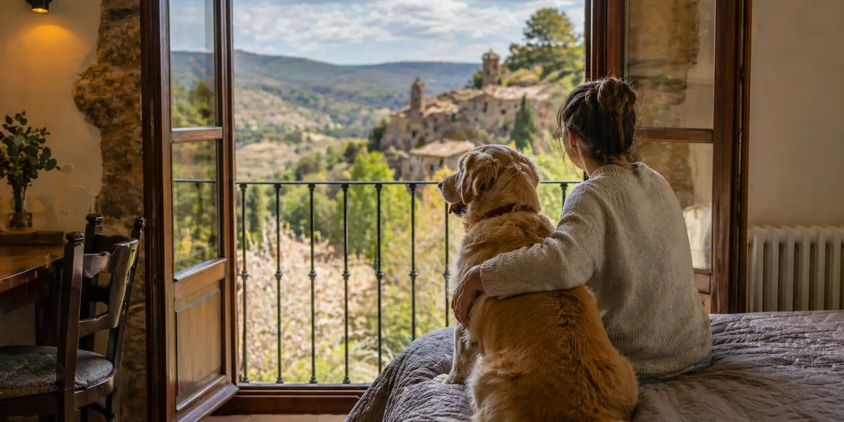 Alojamiento con mascotas en Cuenca dónde dormir con tu perro sin preocupaciones