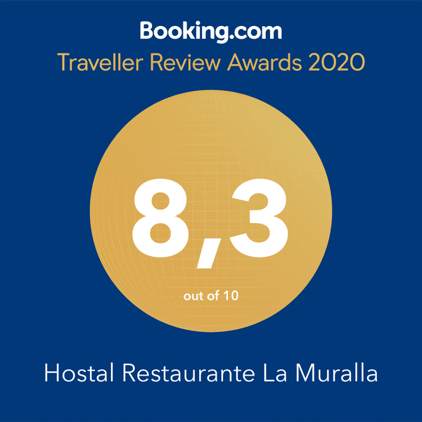 Booking Guest Review Awards 2020 Hostal La Muralla